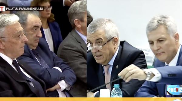 ce i a soptit tariceanu lui zamfir in timpul audierii lui isarescu
