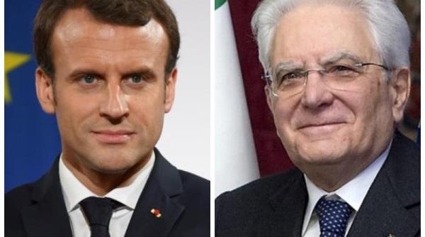 tensiuni franta italia intalnire intre cei doi presedinti