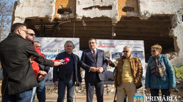 reconstructie la cinema favorit din drumul taberei cladirea transformata