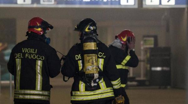 incendiu pe aeroport