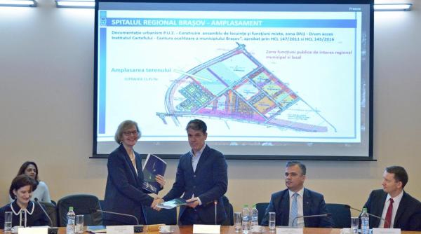 constructia spitalului regional brasov a fost semnat contractul