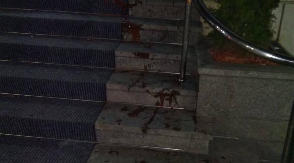 ministerul justitiei masina facuta praf protestatarilor le a sarit mustarul