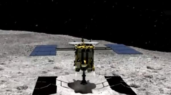 sonda spatiala japoneza hayabusa2 a asolizat pe asteroidul ryugu