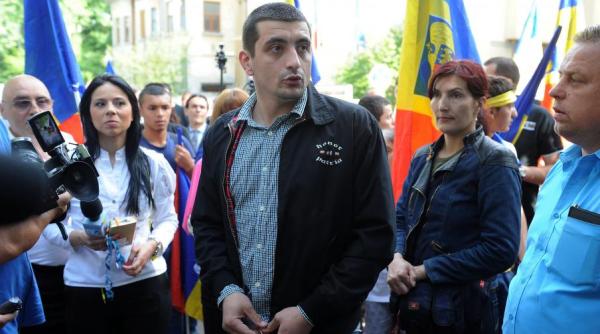 george simion start in campania de strangere de semnaturi primul cort in bucuresti