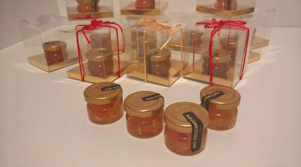 mprtisoare 2019 dulceata de papaya cu aur comestibil