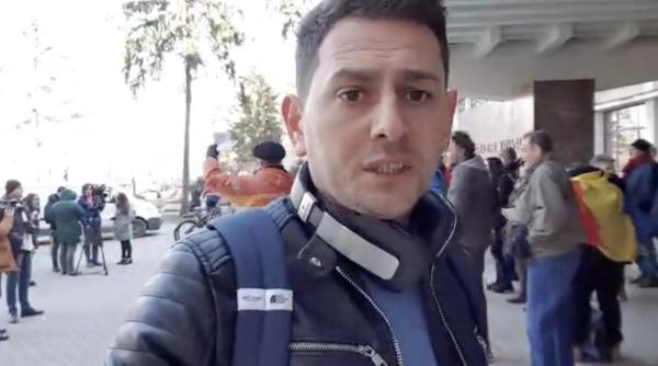 tudorel toader intampinat cu rahat la timisoara de protestatari video