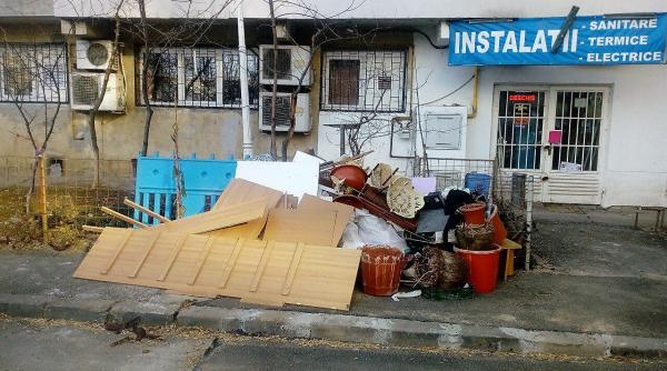 amenzi pentru mormanele de moloz si gunoi abandonate pe domeniul public in sectorul 6