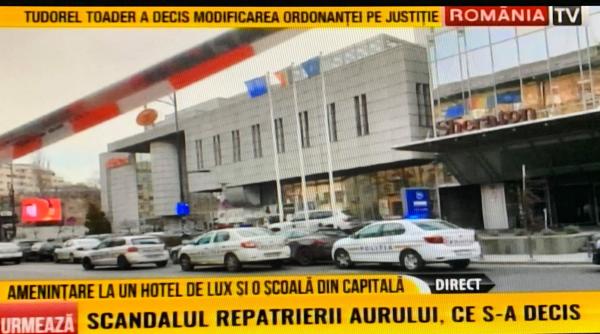 amenintare cu bomba la un hotel si o scoala din capitala georgescu au legatura cu sua