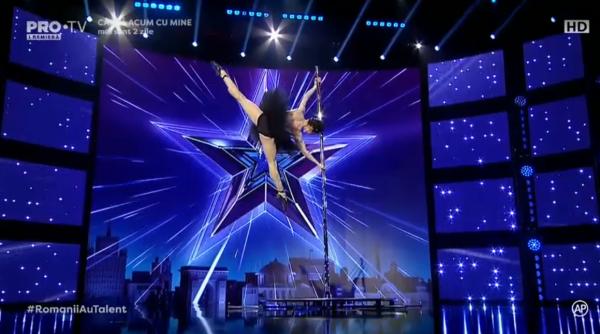 romanii au talent pro tv balerina moment fantastic juratii aplauze in picioare premiera in emisiune sublim