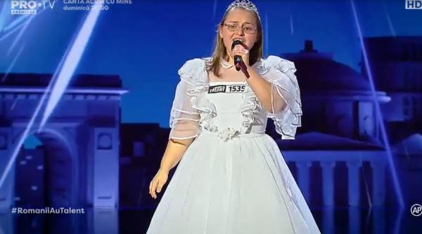 romanii au talent pro tv claudia vocea de aur care a adus lacrimi nu am accept sa o las sa moara
