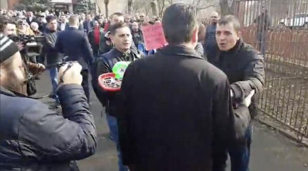 dragnea la resita scene socante video live