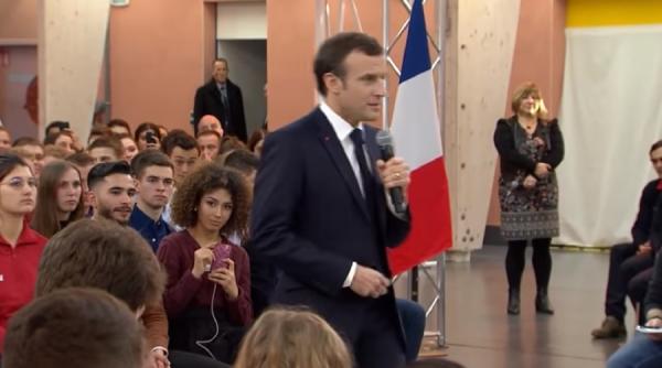 emmanuel macron mesaj in limba romana imi permit astazi sa ma adresez direct voua