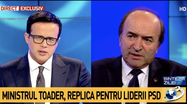 ministrul toader interventie fulger la antena 3 replica pentru cazanciuc