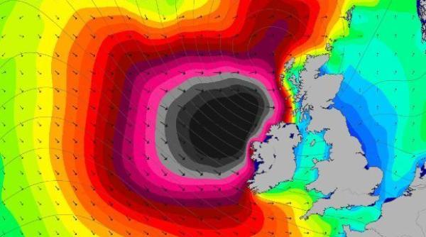 furtuna gareth se anunta vreme severa in marea britanie