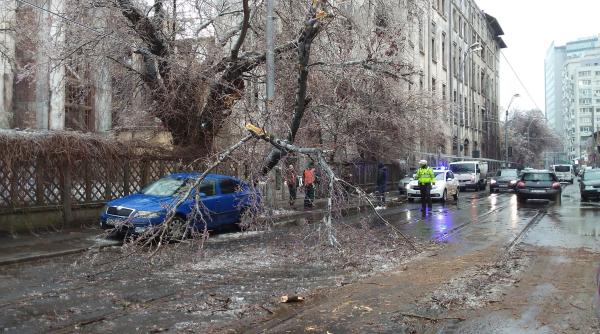 vantul a facut ravagii in bucuresti si 13 judete