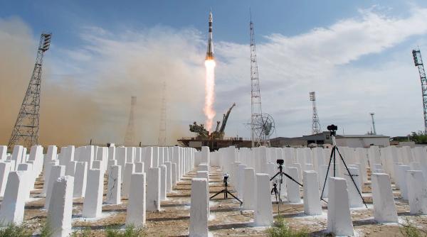 rusia a lansat o racheta din kazahstan