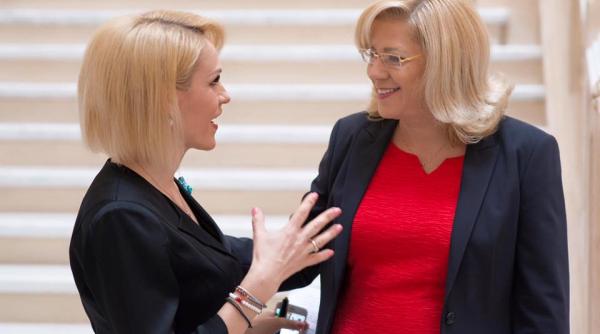 gabriela firea intalnire cu corina cretu