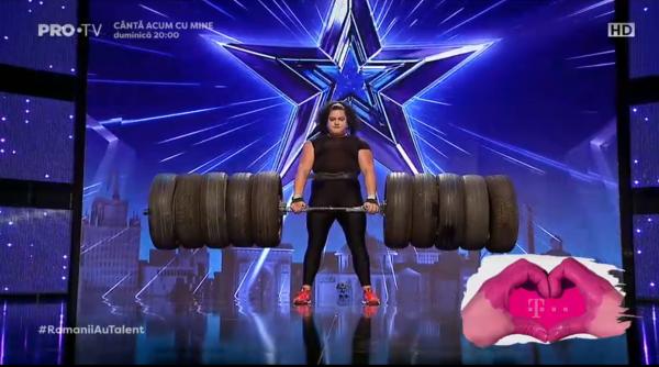 romanii au talent cea mai puternica femeie din romania demonstratie de forta