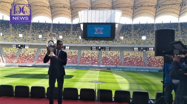 trofeul euro 2020 va fi expus sambata la mega mall