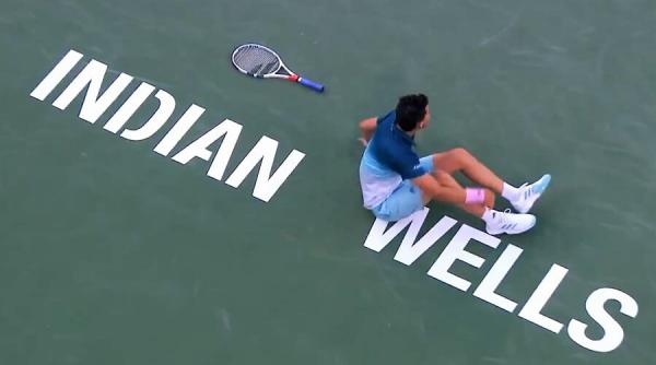 indian wells finala masculina thiem federer rezultat final