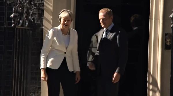 brexit  tusk  este posibila o scurta amanare