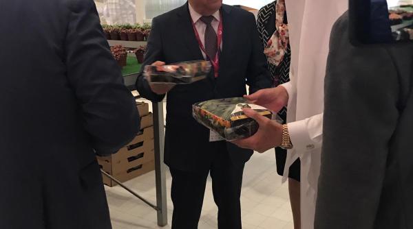 petre daea promoveaza mancarea romaneasca in qatar