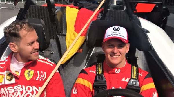 mick schumacherr debut in formula 2 duel