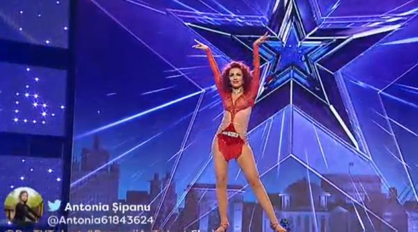 romanii au talent 22 martie simona petrica dans incendar cu mihai petre