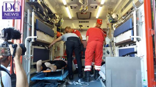 barbat cazut din tramvai  ancheta la arad dupa incident