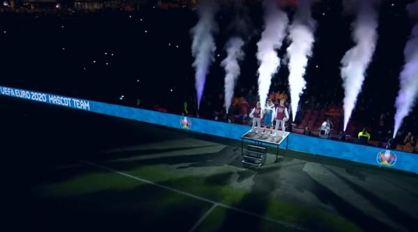 mascota euro 2020 prezentarea oficiala