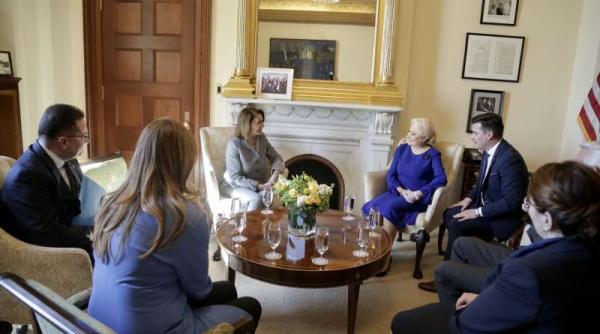 dancila intalnirile pe care le am avut in sua au repus romania pe harta mondiala