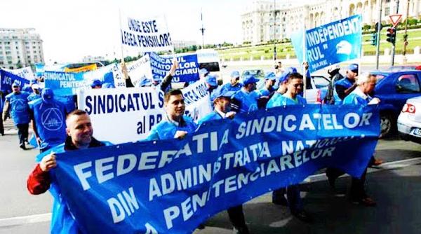 sindicalistii din penitenciare anunta reluarea protestelor
