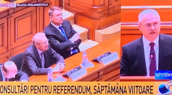 dragnea in sedinta comuna nato cum ii raspunde lui iohannis