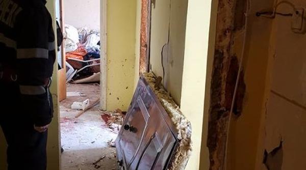 explozie in cluj napoca  la parterul unui bloc