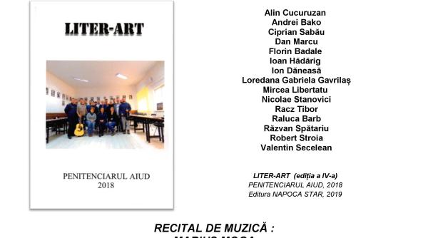 marius moga si grupul coral al penitenciarului aiud concert cu ocazia unui eveniment literar