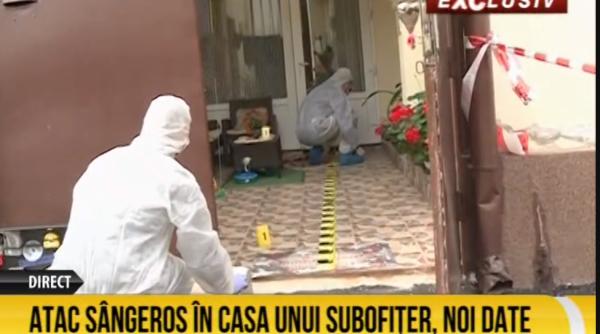 sotia unui subofiter de peniteciarul rahova macelarita in propria locuinta