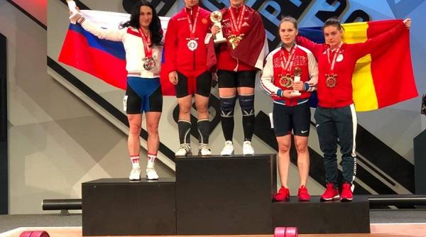 medalie pentru romania hulpan a ridicat 117 kg la ce de haltere