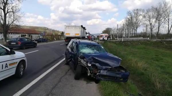 cluj patru raniti intr un accident la jucu cu patru autovehicule implicate