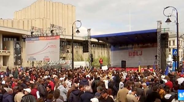 miting psd la craiova 12 aprilie 2019 dragnea prezent