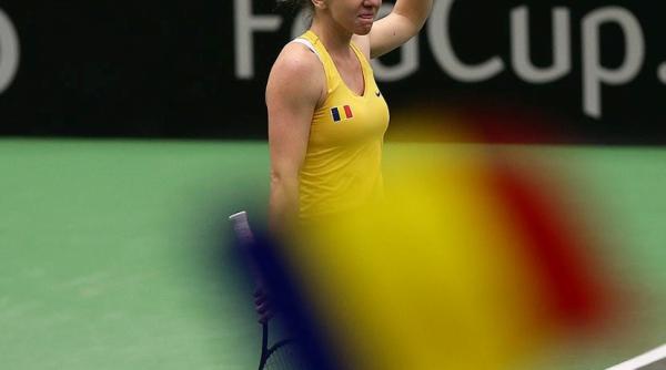 simona halep si echipa de fed cup au plecat in franta declaratii la aeroport