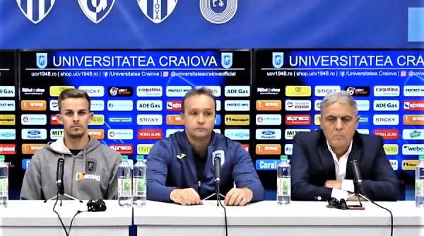 corneliu papura prezentat oficial la csu craiova obiectul declarat