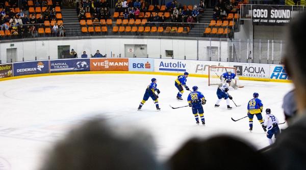 csm galati corona brasov rezultat in primul meci al finalei campionatului la hochei