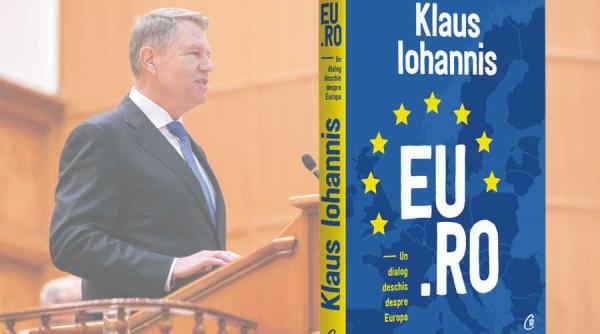 presedintele iohannis isi lanseaza cea de a treia carte eu ro un dialog deschis despre europa