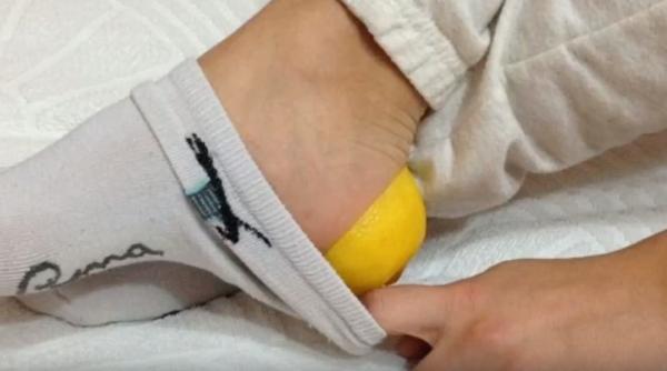 ce se intampla daca pui coaja de lamaie pe calcaie vei repeta aceasta procedura