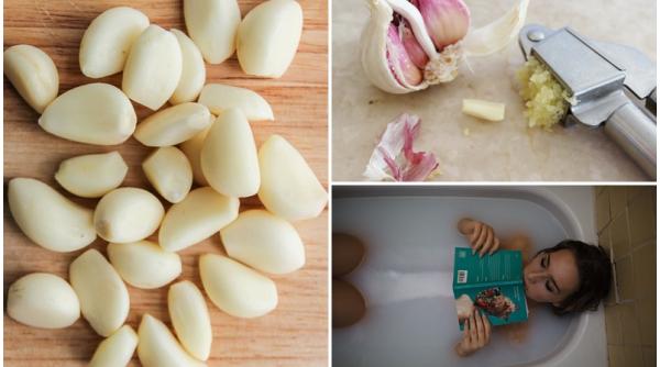 ce se intampla daca pui mujdei de usturoi in cada cand faci baie trucul cu efect neasteptat