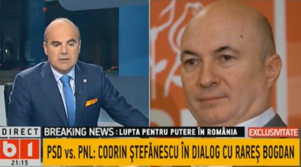 rares bogdan codrin stefanescu scandal monstru la b1 tv a fost taiat sunetul