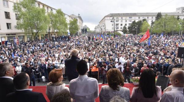 miting psd la iasi serban nicolae e singura tema care conteaza