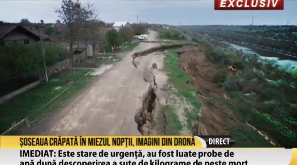 surpari uriase  zeci de case in pericol  satenii ar putea fi evacuati