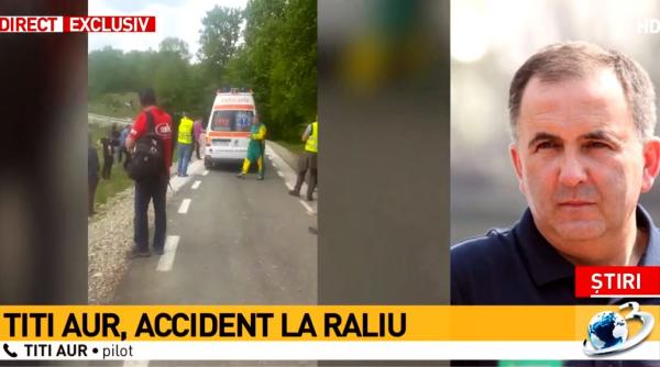 titi aur accident la raliul argesului primele declaratii am pierdut controlul