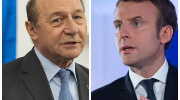 basescu atac la macron vrea sa distruga armata nato